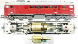 sb modellbau 11586 - TT - Motorisierungssatz für BR 120 und T 679 Taigatrommel